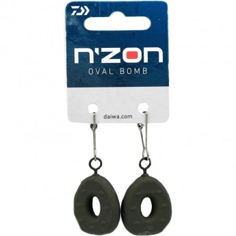 Груз DAIWA N´ZON Oval Bomb 30г 2шт