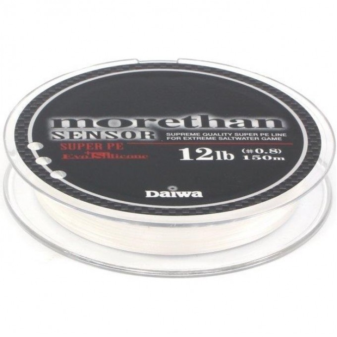 Плетеная леска DAIWA Morethan Sensor+SI # 0.8 (12 Lb) - 150м 4960652690188